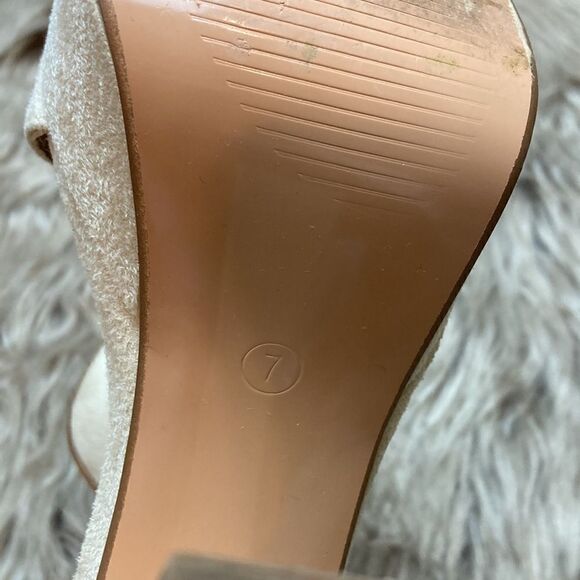 IDIFU Vida Nude Suede Ankle Strap Open-toe Platform Heels - Picture 10 of 10